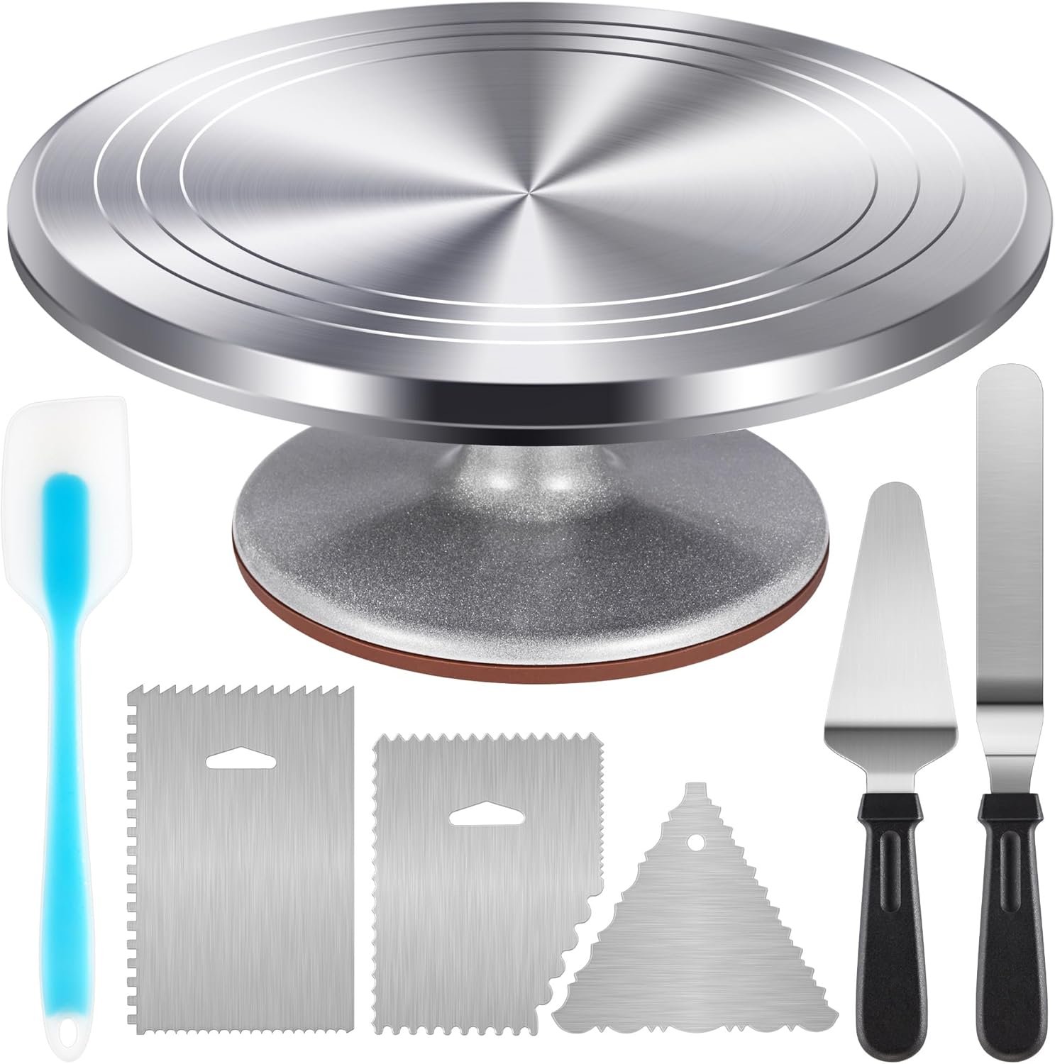 Aluminum cake preparation set