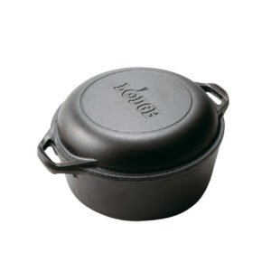 Double Dutch oven, 5 quart capacity